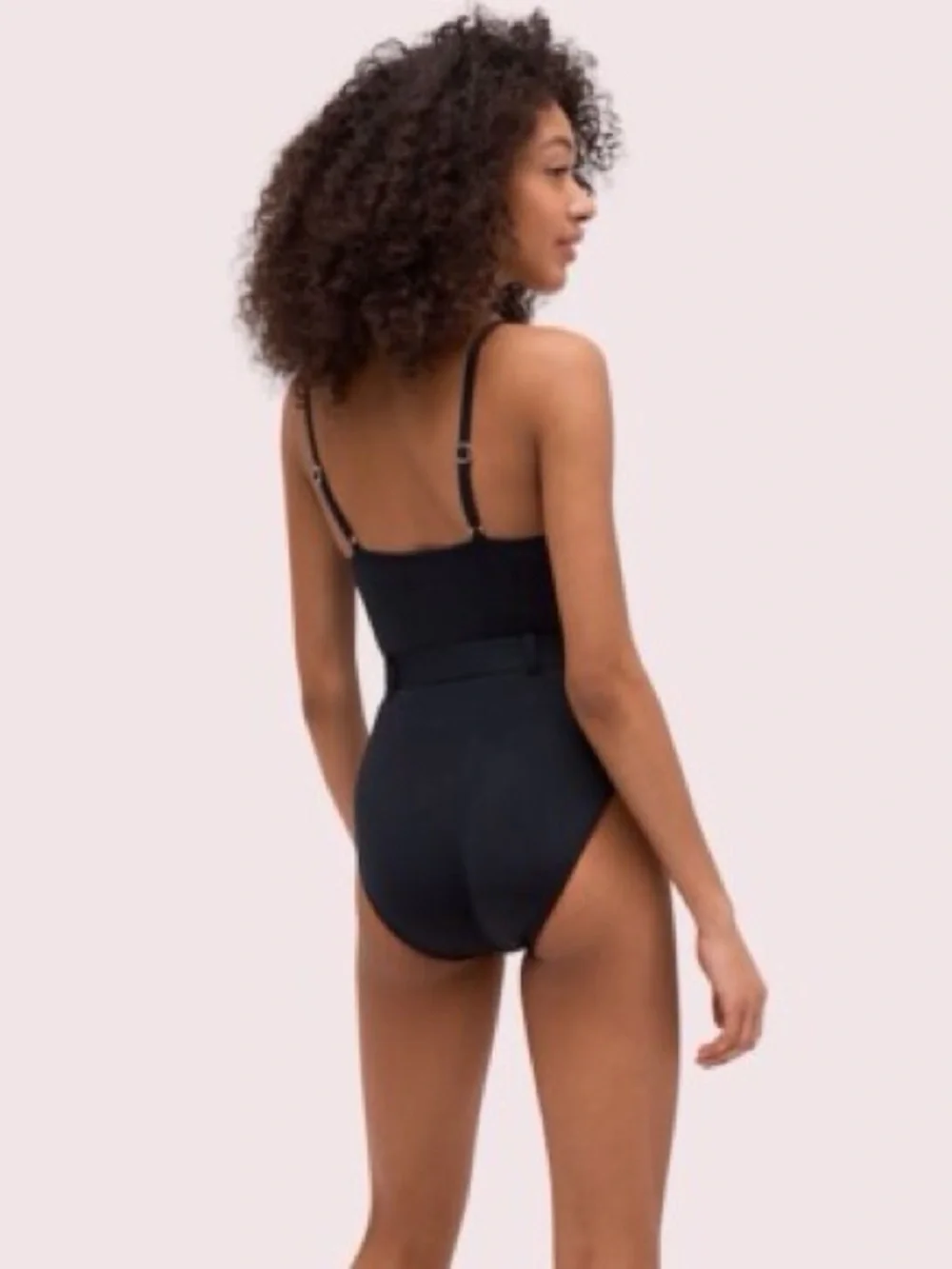 Kate Spade New York Daisy Buckle Classic One-Piece Swimsuit
